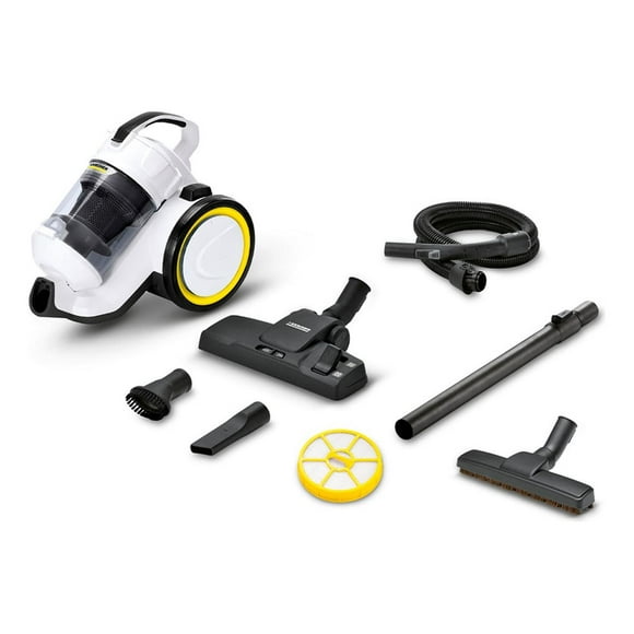 Aspiradora Ciclónica Karcher Vc3 Filtro Hepa Blanca
