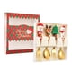 thumbnail image 1 of Juego De 4 Piezas De Tenedor Y Cuchara De Navidad, Cubiertos Para Fiesta De Té, Ensalada, Postre, Bebidas, Caja Roja Dorada, 1 of 3