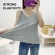 thumbnail image 5 of Camiseta plisada sexy con cuello en V y corte holgado para mujer, talla grande, 5 of 6