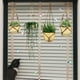 thumbnail image 4 of Calcomanías de pared con plantas y hojas verdes para sala de estar, pósteres de plantas en maceta, murales de arte de bonsái para dormitorio de niñas., 4 of 5
