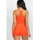 thumbnail image 3 of Conjunto de Top Corto de Canalé y Shorts - Negro / L, 3 of 22