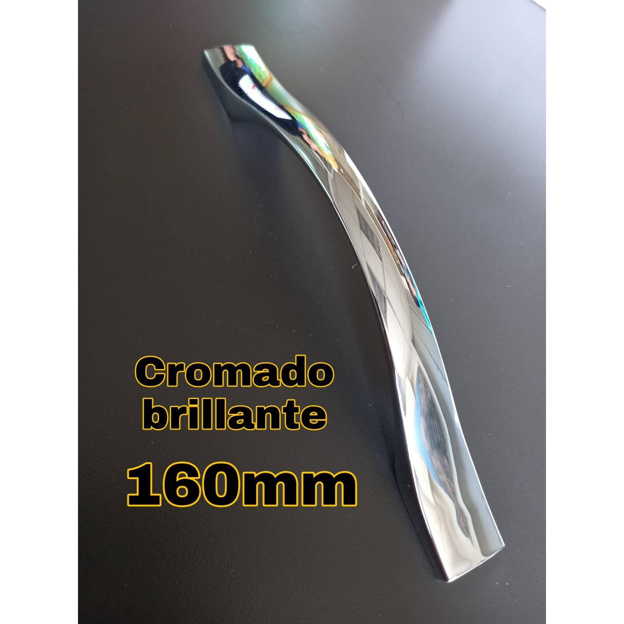 Mundo Eve - Manilla Mueble 160mm Cromado Brillante