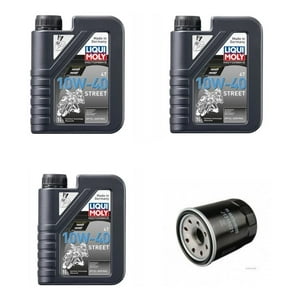 Liqui Moly - Kit Mantencion Para Suzuki Vstrom 250 Antigua / Inazuma 250 Negro