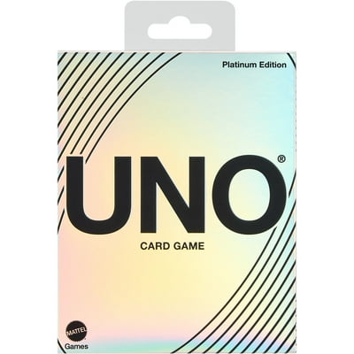 Juego De Cartas Uno Platinum
