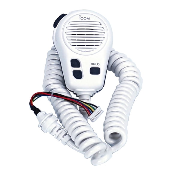 Micrófono de mano estándar para ICOM M424 - Blanco súper