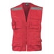 thumbnail image 1 of Chaleco Geologo Poplin Rojo Talla M, 1 of 2