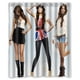 thumbnail image 1 of Cortina de ducha de Miley Cyrus, juego de cortinas de baño con ganchos, tamaño 60 x 72 pulgadas, 1 of 3