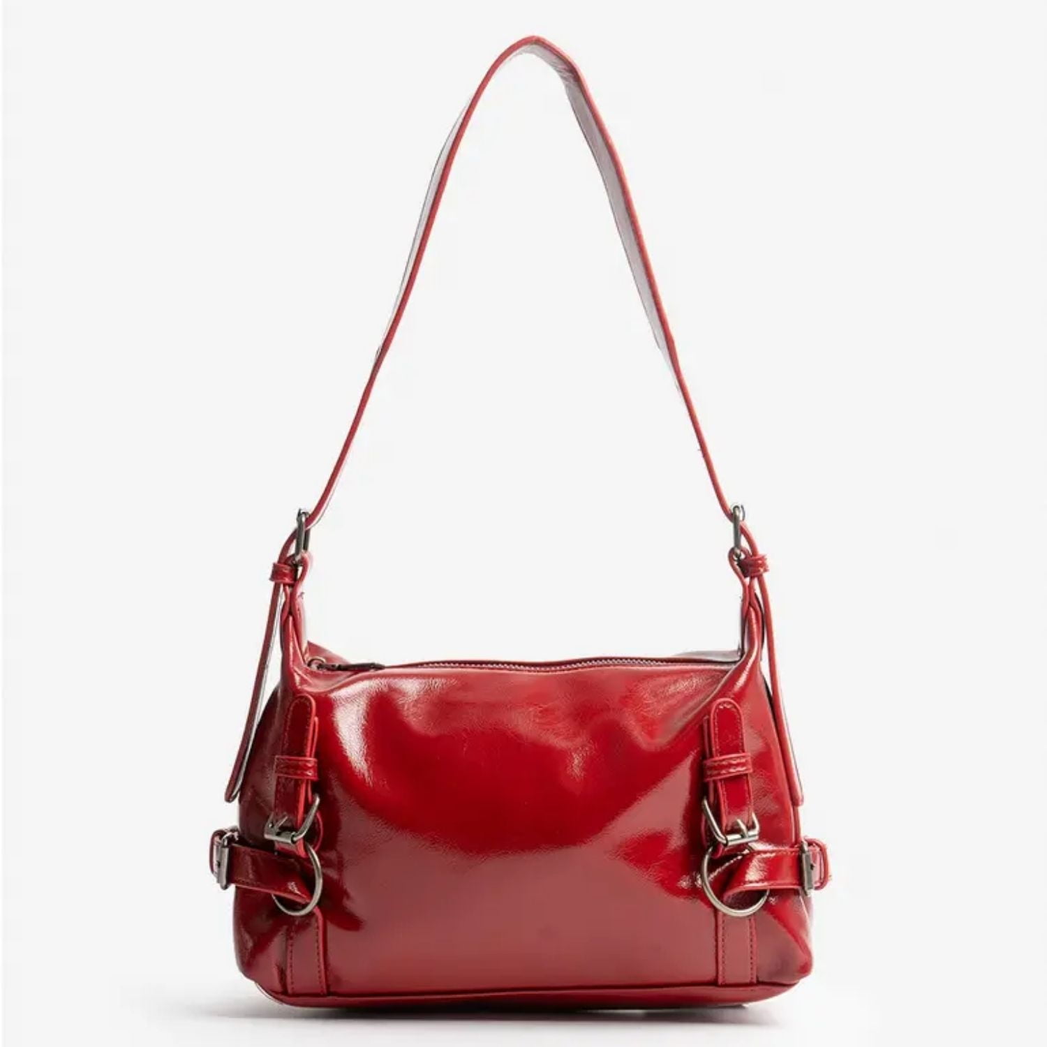 Isadora - Cartera Cruzada Pinches Red 30x15x8