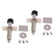 thumbnail image 5 of 2x Puerta De Cromo Inoxidable Popper Hot Rat Completo Solenoide Afeitado, 5 of 5