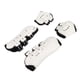 thumbnail image 2 of M Buder Botas de Tendón Delantero para Caballo, Protectores de Patas Ajustables y Transpirables con Frente Abierto para Salto y Equitación, Color Blanco, Talla M, 2 of 9