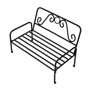 Magideal - Muebles De Jardín En Miniatura Para Jardín, Escala 1/6, Mini Silla De Casa De Muñecas, Decoraciones De Jardín De Hadas, Muebles De Casa De Muñecas De , Sofá