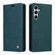 thumbnail image 4 of Funda Billetera de Cuero para Samsung Galaxy A17 con Tarjetero y Soporte - Tapa Magnética Azul, 4 of 6