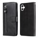thumbnail image 1 of Funda con Cremallera para Samsung Galaxy A06 5G, Carcasa Cartera de Cuero PU con Soporte y Tarjetero, 1 of 5