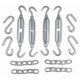 thumbnail image 1 of Kit de Herrajes de Amarre CR Brophy Machine Works Plata, 1 of 1