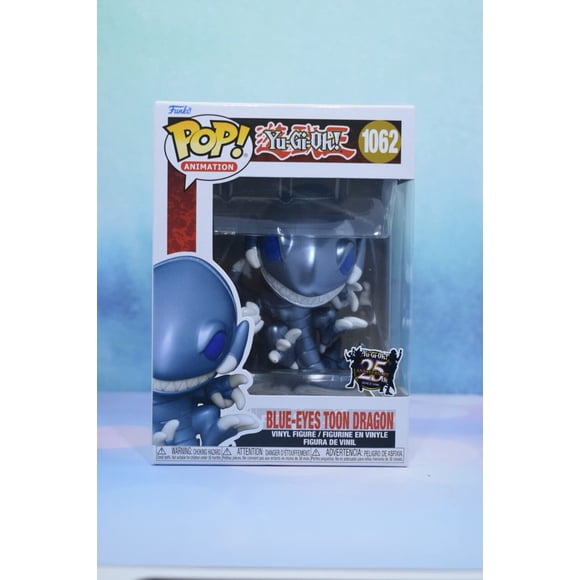 Animación Funko POP Yu-Gi-Oh Blue Eyes Toon Dragon Metallic