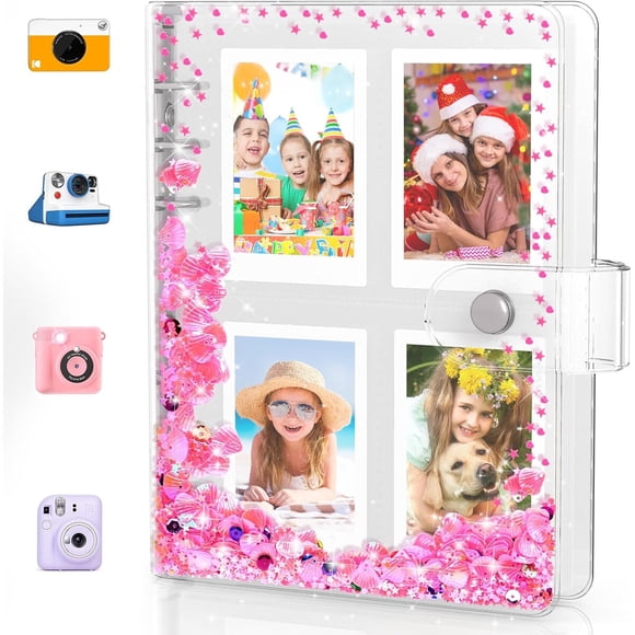 Álbum de fotos Aocii PB400 Instax Mini para 200 fotos, 25 páginas