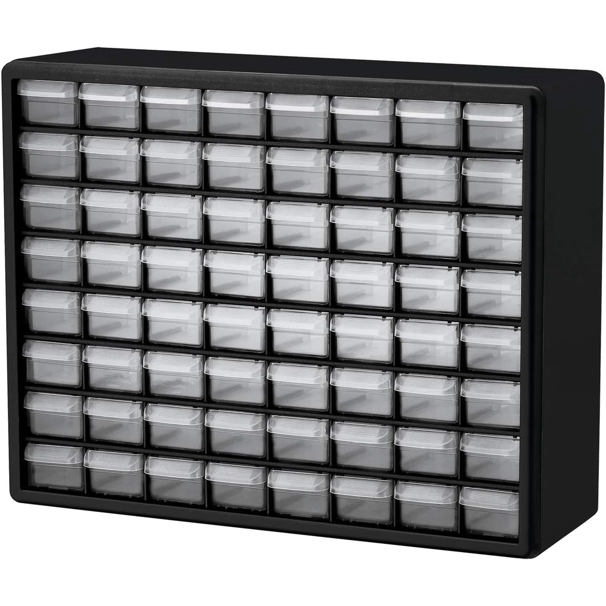 Gabinete Akro-mils Con 64 Cajones De Plástico Para Almacenamiento 51x15x41 Cm