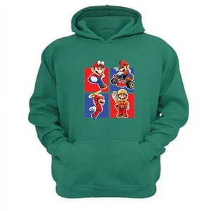 Genérico - Polerón Canguro Plomero Rojo Verde Aguamarina Talla S Unisex