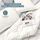 thumbnail image 4 of Juego de edredón Bare Home Cal King ultra suave color crema, 4 of 8