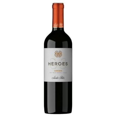 Vino Tinto Carmenere Botella 14° 750 Ml Heroes