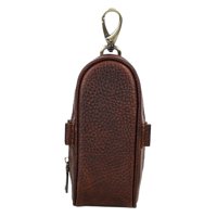 Magideal - Mini Bolsa De Pelota De Golf Tees Holder Estuche De Almacenamiento Portátil Durable Mujeres Hombre Adultos Bolsa De Transporte A Prueba De Polvo Cuero