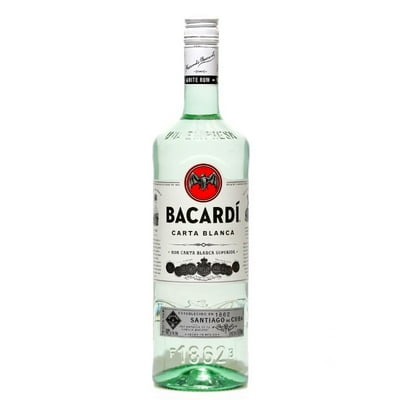 Ron Carta Blanca 40° Botella 980 Ml Bacardí