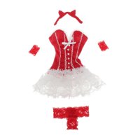 Magideal - 1/6 Básculas Ropa Femenina Traje Completo Vestir Regalos, Muñeca Diy Juegos De Imaginación Juguete, Ropa De Muñeca De Traje, Para 12 ''Muñeca Femenina Blanco