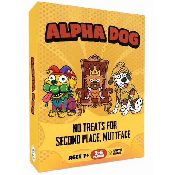 Juego de cartas DR DINGUS Alpha Dog 2‑6 jugadores +7