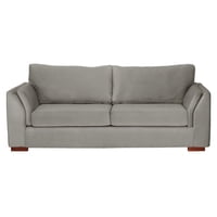Latam Home - Sofa Cama Milan 2Pl Con Resortes Pocket Tela Velvet Gris