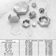 thumbnail image 5 of 2 Paquetes de Tapón Hexagonal, Conector de Tubería Hembra PT 1/4" de Acero Inoxidable 304 con Arandela, 5 of 7