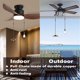 thumbnail image 2 of Cadena de tirador para ventilador Akahttbn 35 cm Bronce – Pack de 2, 2 of 5