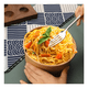 thumbnail image 3 of 50 bowl kraft bowl para ensalada con tapa ecologico 1300ml, 3 of 3