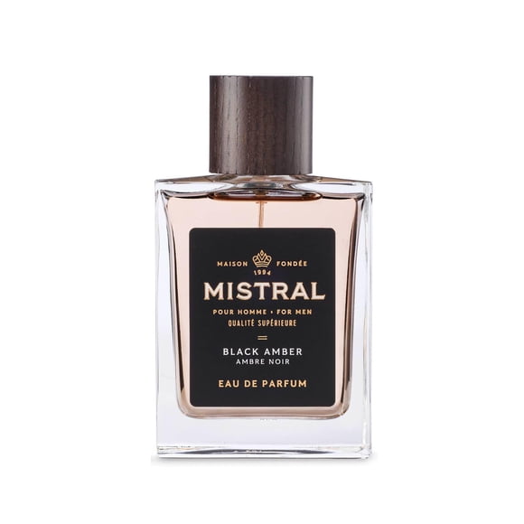 Perfume Mistral Black Amber Eau de Parfum 100 ml para hombre