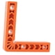 thumbnail image 4 of Abrazadera de ángulo Recto, Herramienta de Sujeción de Carpintero, Diseño Grueso Naranja, Herramienta Cuadrada de Precisión de ángulo Recto para Estan 4 pulgadas, 4 of 5