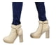 thumbnail image 2 of Botin Mujer Taco Alto Gamuza 08 Yassne Beige, 2 of 5