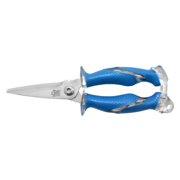 Cortador de línea Cuda CUD18004300 de 21,6 cm, titanio serrado