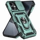 thumbnail image 4 of Funda Resistente Anillo Soporte iPhone 17 Privacidad Cámara Montaje Magnético Verde, 4 of 6