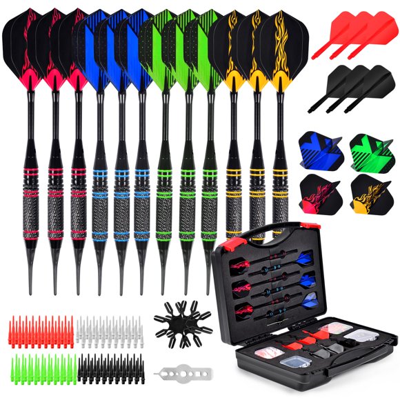 Dardos Vonezone 18 g Punta Plástica 12 piezas + 120 puntas
