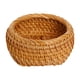 thumbnail image 3 of Canasta De Almacenamiento Del Soporte De Decoración De La Cesta De Fruta Tejida Para La Mesa De La Sala De Estar De Picnics 10cmx10cmx6cm, 3 of 5