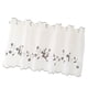 thumbnail image 2 of Cortinas Bordadas Para Ventana, Cocina, Cafetería, Color Gris, 60x140cm, 2 of 5