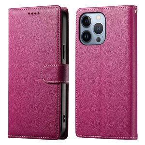 Foxdock - Funda Para Iphone 13 Pro – Cuero Premium, 3 Ranuras Para Tarjetas, Protección Contra Impactos