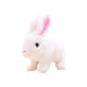 thumbnail image 3 of Juguete De Conejo Interactivo Mu?eco De Conejito De Peluche Para Fiesta Favores Festival Blanco, 3 of 5