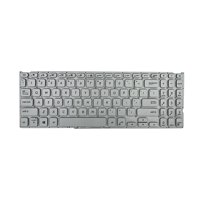 Bothyi - Teclado De Computadora Portátil Con Diseño De Ee. Uu. Para Vivobook 15 X512 V5000 Luz De Fondo Plateada