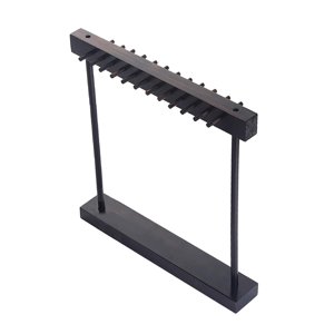 Ioensy - Organizador De Soporte De Joyería De Madera, Collar, Bufanda, Regalo, Feria Comercial Antigua