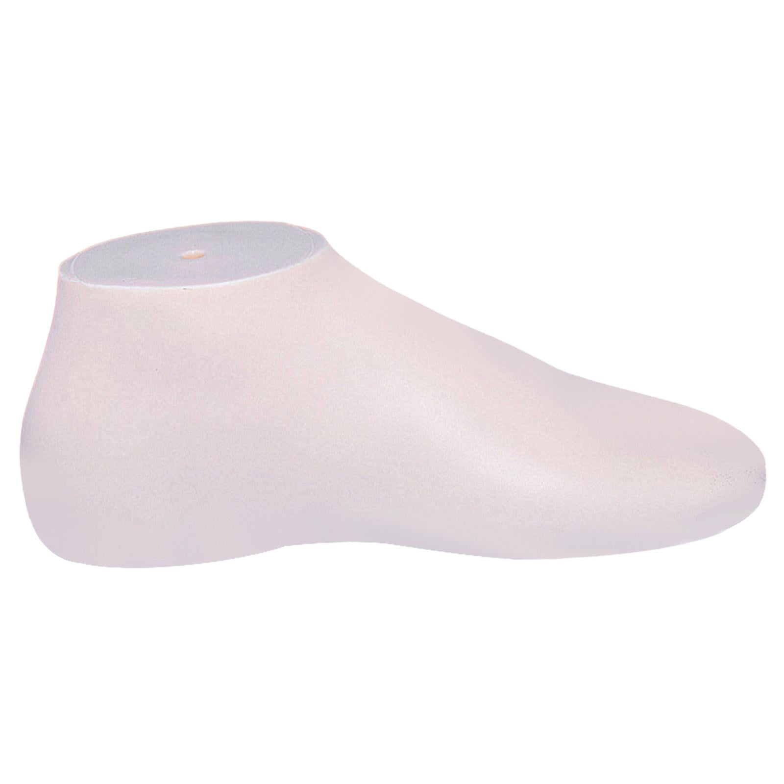 Magideal - Para , Para Calcetines, Herramientas Para Modelos De Pies, Maniquí, Maniquí De Cadena De Tobillo De Vinilo De Pvc, Medias , Color De La Piel Del Color De La Piel Del Calcetín Del Barco