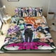 thumbnail image 1 of Mob Psycho Conjunto de sábanas temático, trío de piezas, cómodo y amigable con la piel, diseño único, regalo de decoración para el hogar para familiares, amigos y fans, 90 cm * 190 cm, 1 of 6