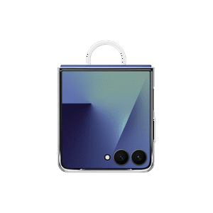 Samsung - Carcasa Transparente Galaxy Z Flip7 Con Anillo Transparente