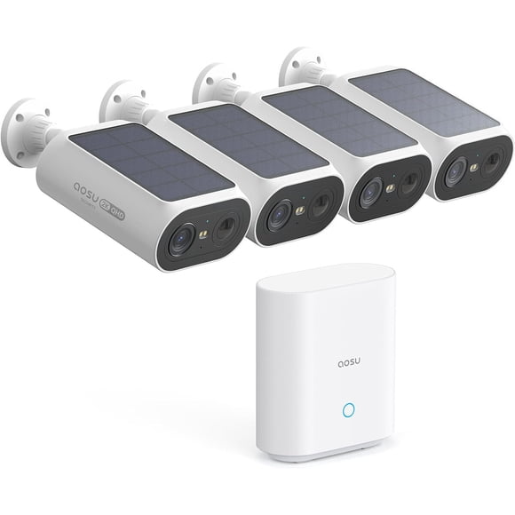 Kit De Seguridad Solar Solarcam P1 Se 4 Cámaras 2k 32gb