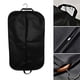 thumbnail image 4 of Bolsa de viaje y almacenamiento transpirable de 2 piezas con cremallera, ojal y asas de transporte para plegarla, ideal para trajes, esmóquines, vestidos y abrigos., 4 of 8