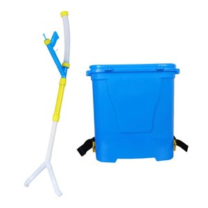 Ioensy - Esparcidor De Abono Manual Mango Cómodo 25L Para Árboles Frutales Verduras Doble Puerto